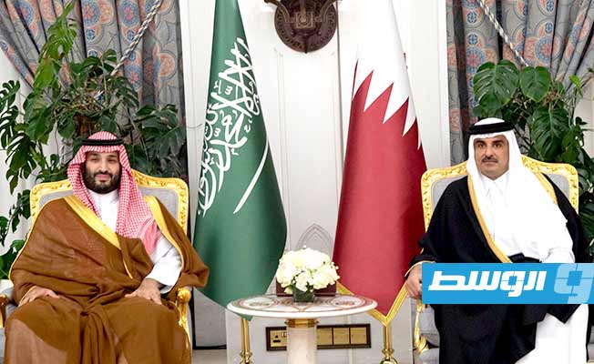 السعودية وقطر تؤكدان أهمية الوصول إلى حل سياسي للأزمة الليبية