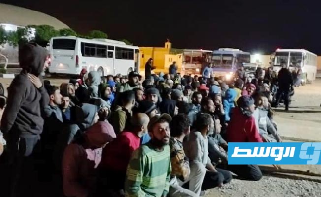 ضبط أكثر من 1500 مهاجر غير نظامي في بنغازي خلال يناير