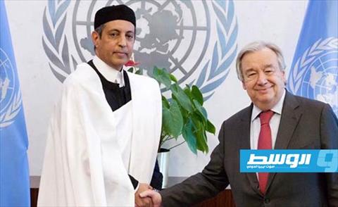 السفير طاهر السني مندوبا لليبيا في الأمم المتحدة