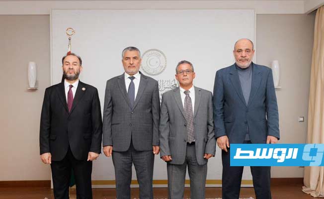 صالح سعيد خيرالله يؤدي اليمين القانونية عضوًا بالمجلس الأعلى للدولة عن طبرق، الأحد 3 ديسمبر 2023. (مجلس الدولة)