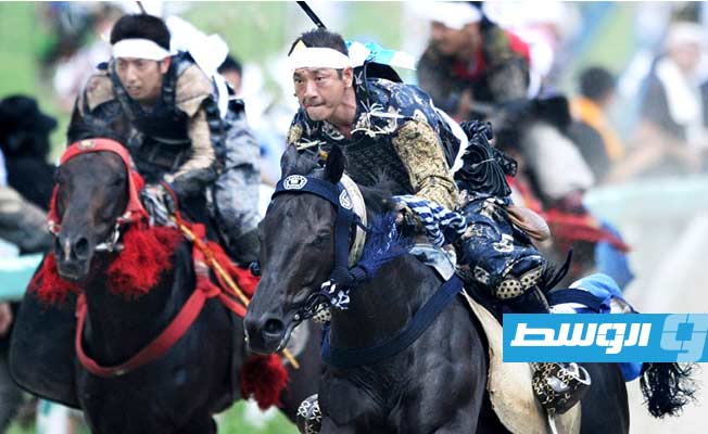 تعرض 111 حصانا لضربة شمس خلال مهرجان تقليدي في اليابان