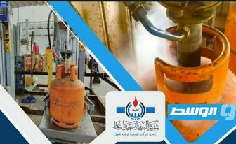 استمرار عمل منظومة تعبئة الغاز الفورية أمام مستودع طرابلس النفطي