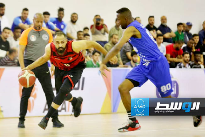 نصف نهائي كأس ليبيا لكرة السلة يستعد للظهور في يوليو