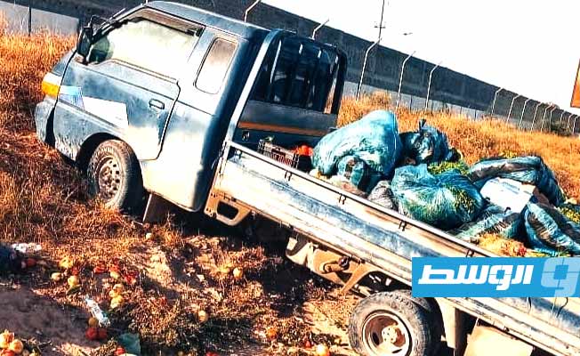 إصابة شخص في حادث مروري سببه السرعة الزائدة في طرابلس