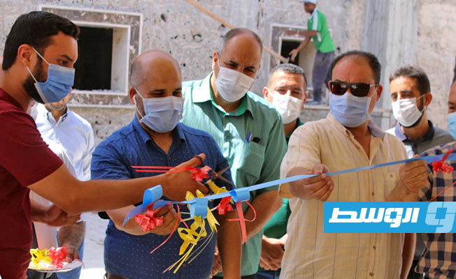 بالصور: افتتاح قسم العزل بمستشفى مصراتة للدرن
