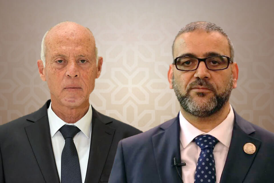 المشري يهنئ قيس سعيد هاتفيا على فوزه بالرئاسة التونسية