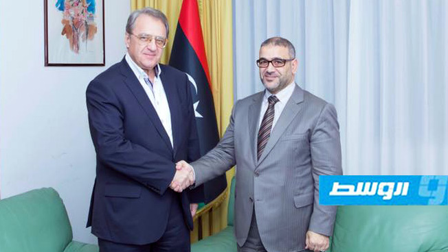 المشري خلال لقاء بوجدانوف: مشكلة ليبيا في تدخلات سلبية لدول إقليمية تخشى على مصالحها