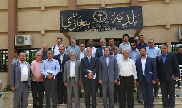 عميد بنغازي ورئيس مجلس إدارة شركة الكهرباء