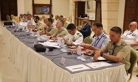 الاجتماع الأول للجنتي التعاون العسكري الليبية والإيطالية في طرابلس، يومي 7 و8 يونيو 2023. (وزارة الدفاع الليبية)