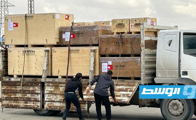 GECOL announces arrival of equipment from Germany's Siemens for North Benghazi power station overhaul