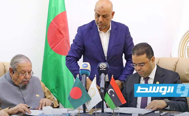 توقيع مذكرة تفاهم لتسهيل إجراءات العمالة وتعزيز التعاون بين ليبيا وبنغلاديش