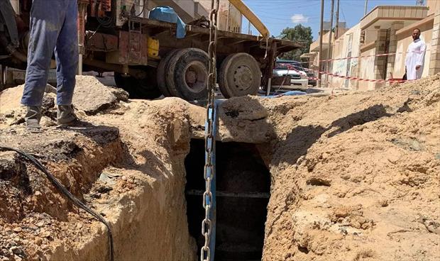 «تسييري أجدابيا» يعلن الشروع في صيانة شبكة الصرف الصحي بالمدينة
