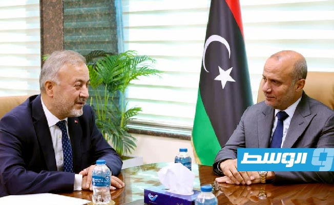 اللافي يؤكد حرص المجلس الرئاسي على دعم العلاقات الليبية - التركية