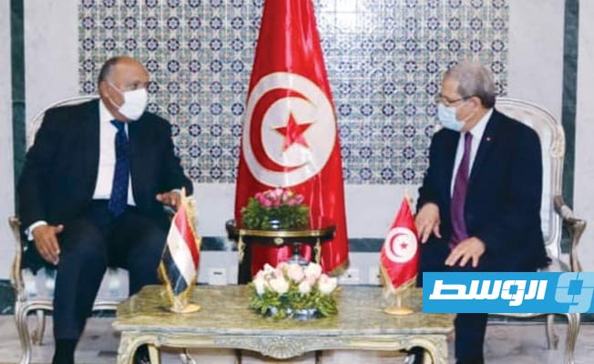 مصر وتونس تؤكدان ضرورة «مزيد دعم المسار السلمي» في ليبيا