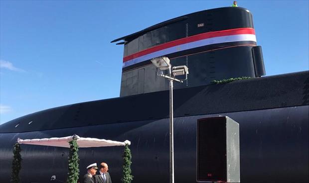 مصر تتسلم من ألمانيا الغواصة الثالثة من طراز «S43» (فيديو)