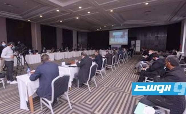 فعاليات الاجتماع الأول بين مسؤولي البلديات الليبية والإيطالية في تونس. (الرابطة الوطنية الإيطالية للبلديات)