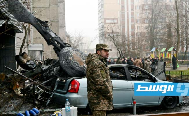 مقتل وزير الداخلية الأوكراني في تحطم المروحية بكييف
