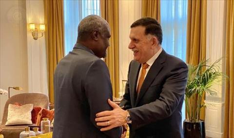 السراج يلتقي رئيس مفوضية الاتحاد الأفريقي في نيويورك
