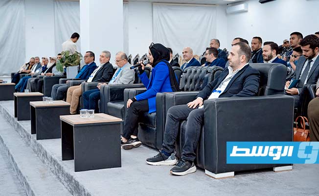 وزير الاقتصاد والتجارة محمد الحويج يلتقي أصحاب الأعمال والشركات الأتراك في طرابلس، الثلاثاء 30 يناير 2024 (وزارة الاقتصاد)