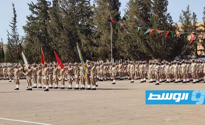 حفل تخريج دفعة جديدة من طلاب كلية الدفاع الجوي بمصراتة، 5 يونيو 2021. (الإنترنت)