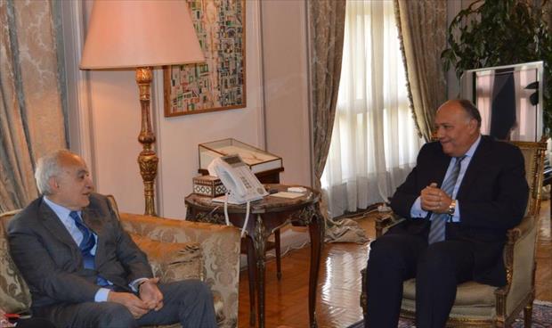 غسان سلامة يلتقي وزير الخارجية المصري في القاهرة غدا