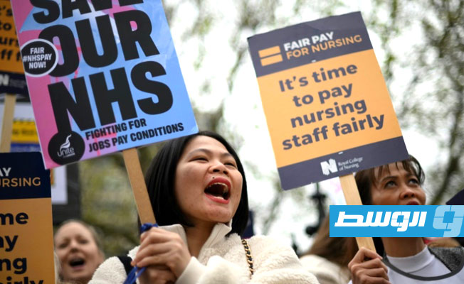 إضراب جديد للممرضين في بريطانيا للمطالبة بتحسين الأجور