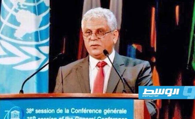 مندوبية ليبيا لدى اليونيسكو تنعى الدكتور عبدالقادر المالح