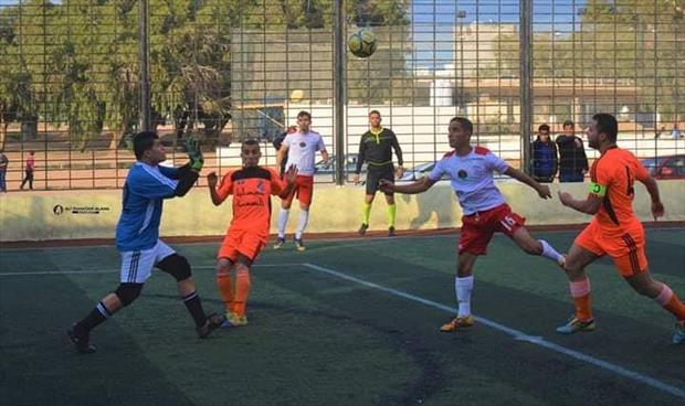 الدوري الليبي لكرة القدم المصغرة 9 مباريات تنتهي بالفوز وتشهد تسجيل 36 هدفًا