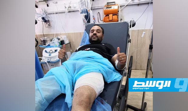 إصابة مصور «فرانس برس» في منطقة الاشتباكات بطريق مطار طرابلس