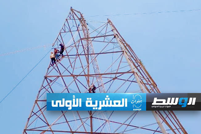 تركيب 14 برج كهرباء على خط «الرويس - أبوعرقوب»