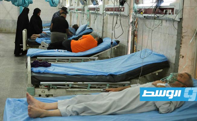 المستشفيات العراقية تستقبل حالات اختناق. (الإنترنت)