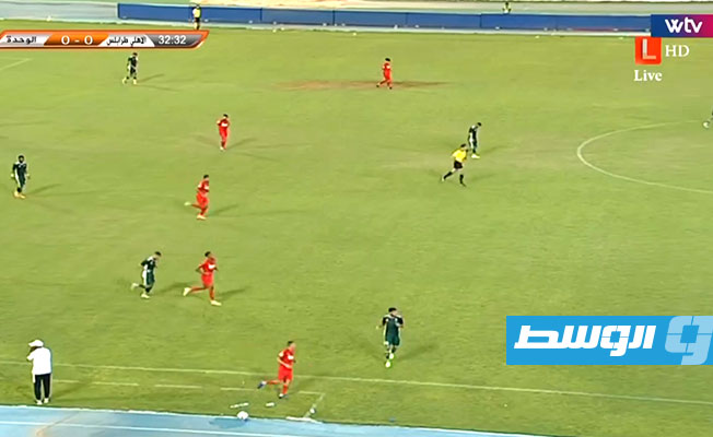 (فيديو) الأهلي طرابلس يفوز على الوحدة بهدفين ويصل للنقطة 40 في الدوري الليبي