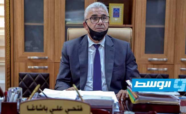 وزير الداخلية بحكومة الوفاق فتحي باشاغا, 1 نوفمبر 2020. (داخلية الوفاق)