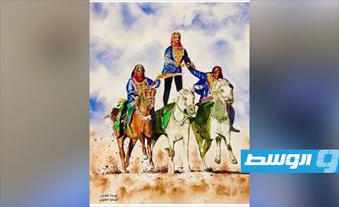 الفنان العماني صالح العلوي لوحاته شعر وقوافيه ألوان