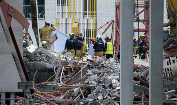 خمسة قتلى بانهيار ورشة بناء مدرسة في بلجيكا