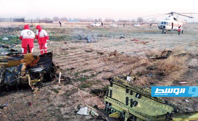 أوكرانيا: الطائرة المحطمة قرب طهران جديدة وخضعت للفحص قبل يومين