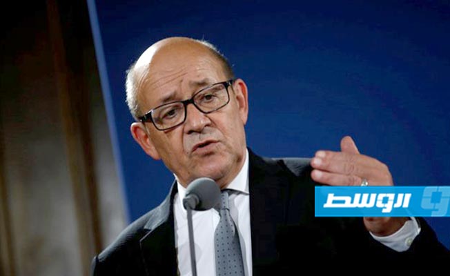 لودريان مع حل التوزيع «الشفاف» و«العادل» لعائدات النفط الليبي