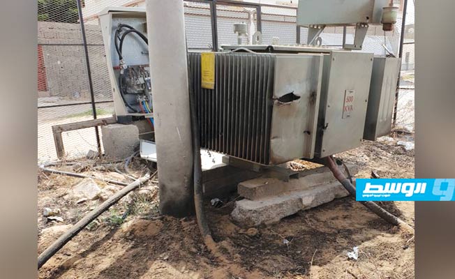شركة الكهرباء: انفصال دوائر نقل الطاقة بثلاث مناطق نتيجة الاشتباكات في جنوب طرابلس