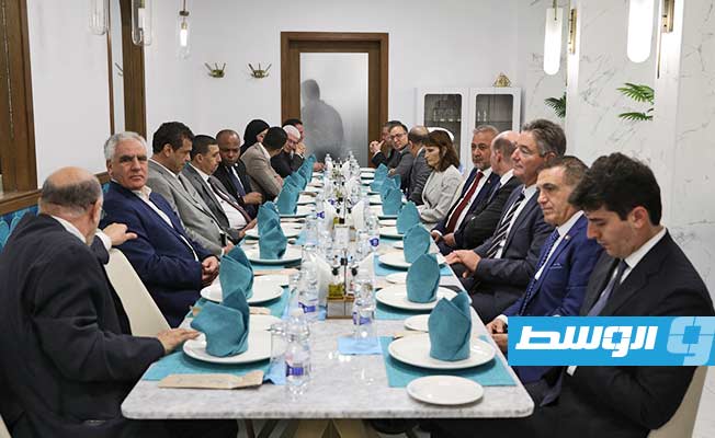 حفل استقبل ومأدبة العشاء للسفراء الأجانب في طرابلس، الثلاثاء 13 سبتمبر 2022. (اتحاد الغرف)