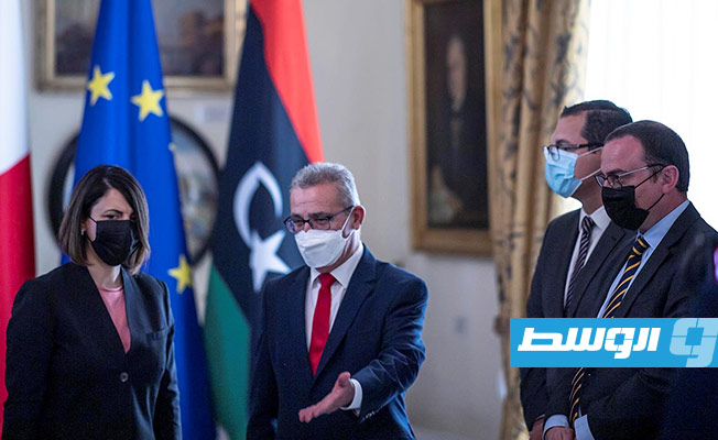 وزيرا الخارجية المالطي والليبية, 10 مايو 2021. (الخارجية المالطية)