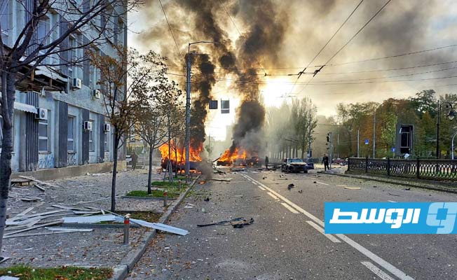 مقتل شخصين في الضربات الروسية على كييف