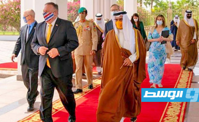 البحرين لبومبيو: دولة فلسطينية مستقلة مقابل تطبيع العلاقات مع إسرائيل