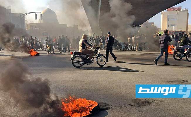 منظمة حقوقية: قتيل جراء إطلاق النار على متظاهرين غرب إيران