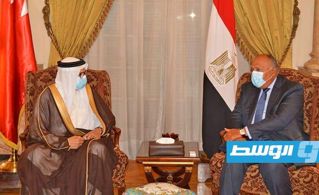 مصر والبحرين تدعمان «الحل السياسي التوافقي» في ليبيا