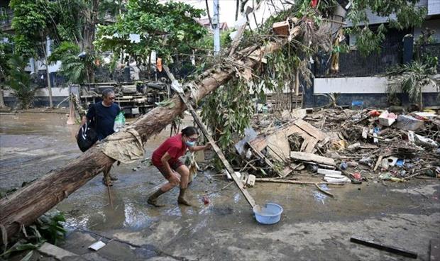 ارتفاع حصيلة ضحايا إعصار الفلبين إلى 14 قتيلا