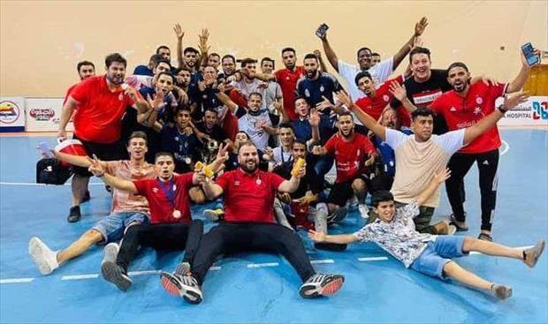 «الاتحاد» يتوج بكأس ليبيا لكرة الصالات