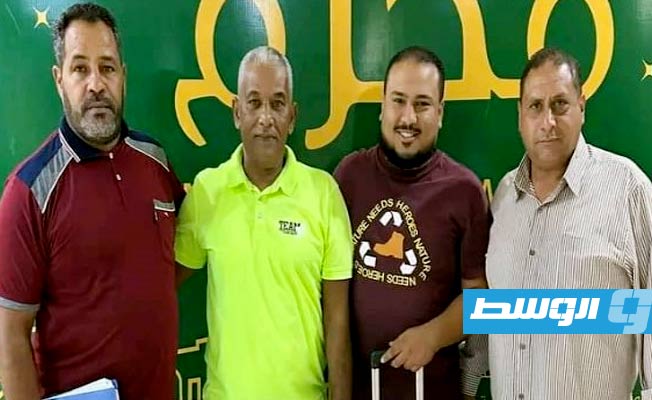 «بدوي» يصل بنغازي لتدريب المنتخب الوطني للكرة الطائرة جلوس