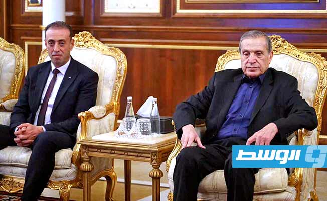 Menfi receives Palestinian Deputy PM Nabil Abu Rudeineh in Tripoli, reiterates call for ceasefire in Gaza