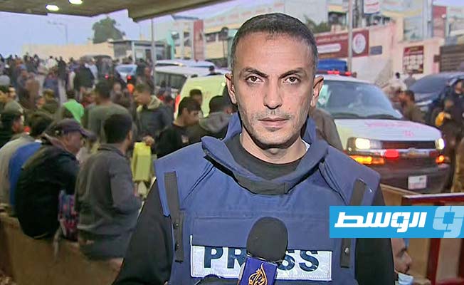 استشهاد جميع أفراد أسرة مراسل الجزيرة في غزة مؤمن الشرافي بقصف إسرائيلي لمخيم جباليا