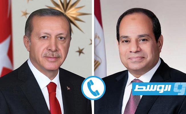 السيسي يتلقى اتصالًا من إردوغان بخصوص الوضع في غزة